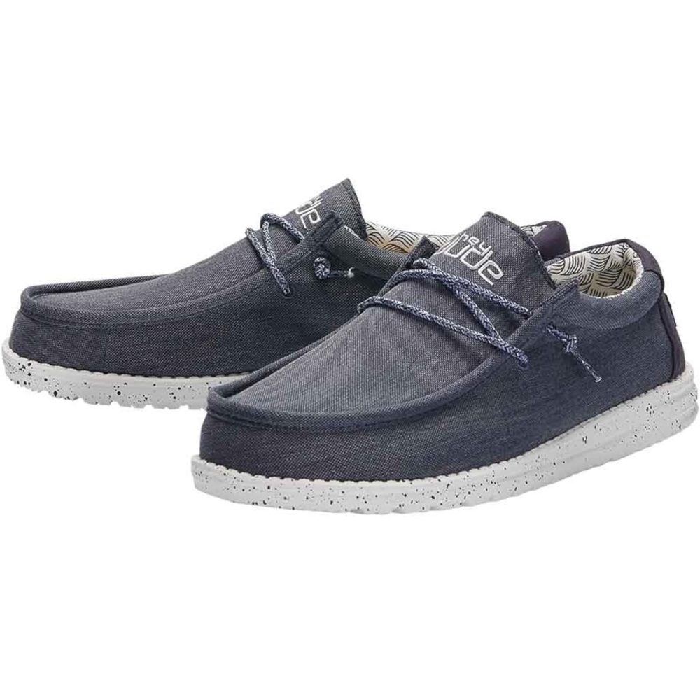 Hey Dude Wally Chambray Blue Mirage NWT size 10 men’s New